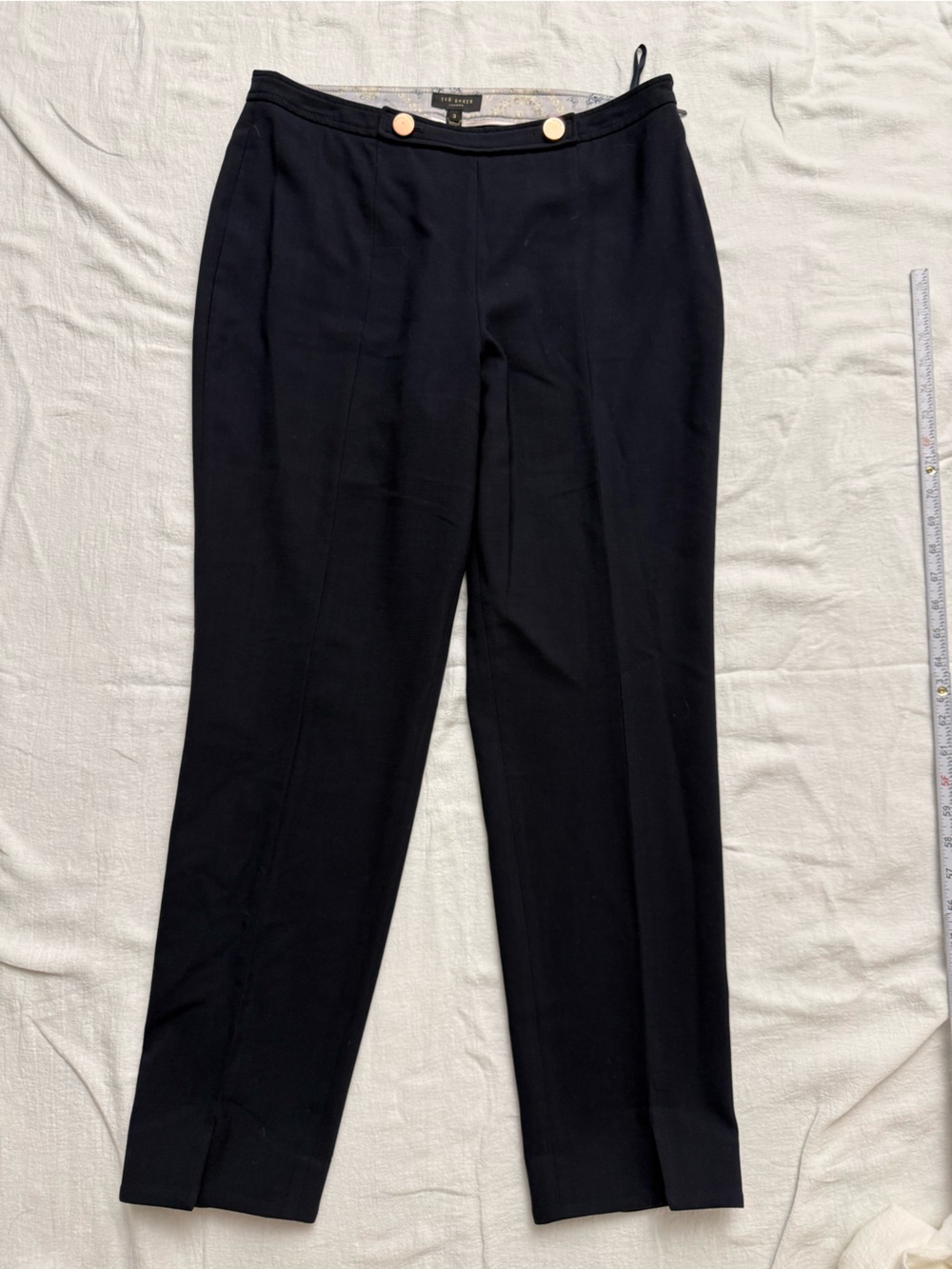 Ted Baker Wool High Rise Trouser Dress Pants 3